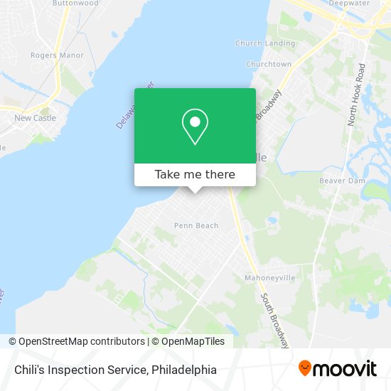 Chili's Inspection Service map