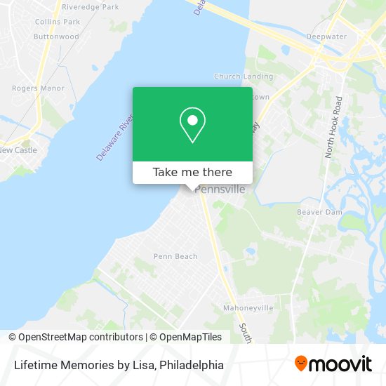 Lifetime Memories by Lisa map