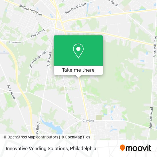 Innovative Vending Solutions map
