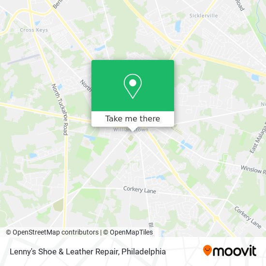 Mapa de Lenny's Shoe & Leather Repair