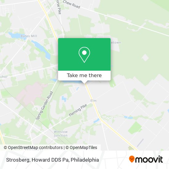 Mapa de Strosberg, Howard DDS Pa