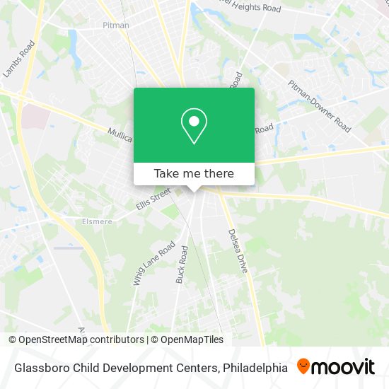 Glassboro Child Development Centers map