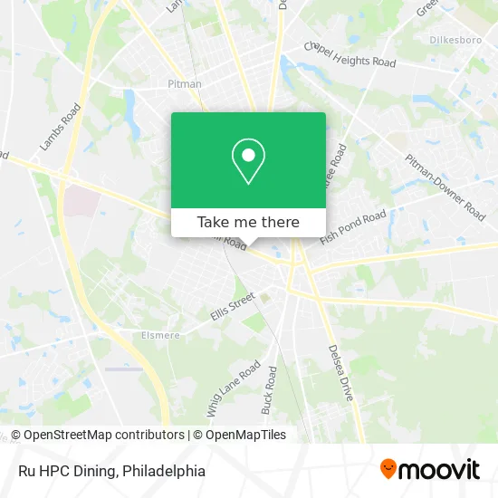 Ru HPC Dining map