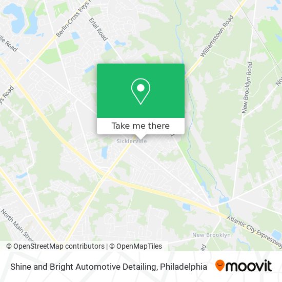 Mapa de Shine and Bright Automotive Detailing