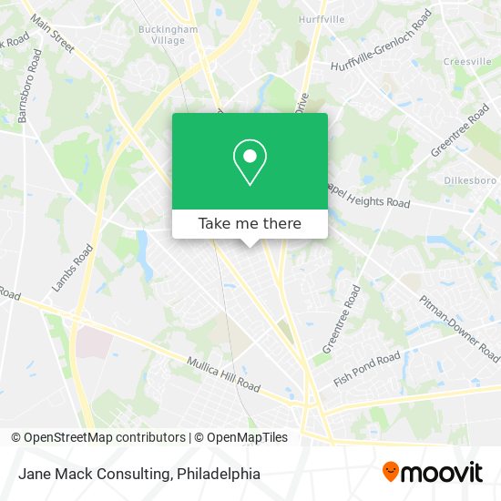 Jane Mack Consulting map