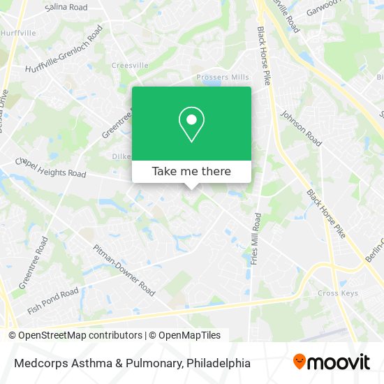 Medcorps Asthma & Pulmonary map