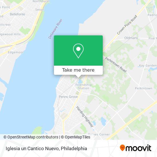 Iglesia un Cantico Nuevo map