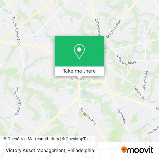 Victory Asset Management map