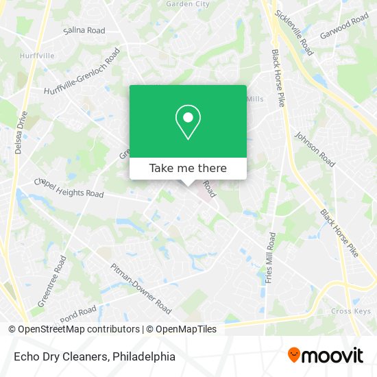 Echo Dry Cleaners map