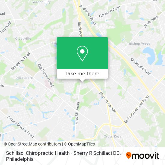 Mapa de Schillaci Chiropractic Health - Sherry R Schillaci DC