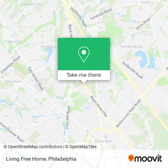 Mapa de Living Free Home