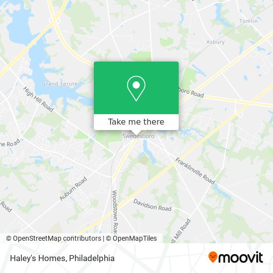 Haley's Homes map