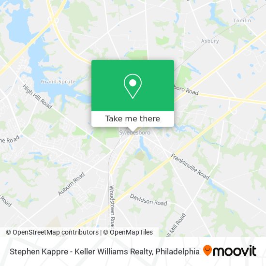 Stephen Kappre - Keller Williams Realty map