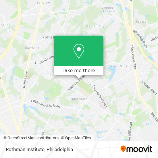 Mapa de Rothman Institute