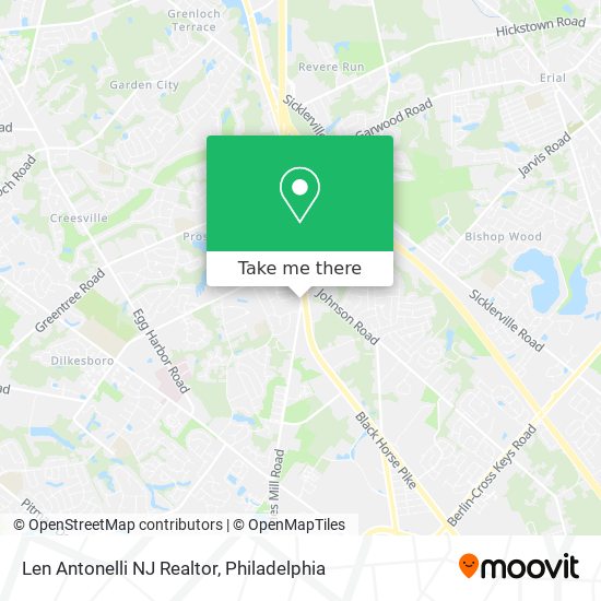 Len Antonelli NJ Realtor map