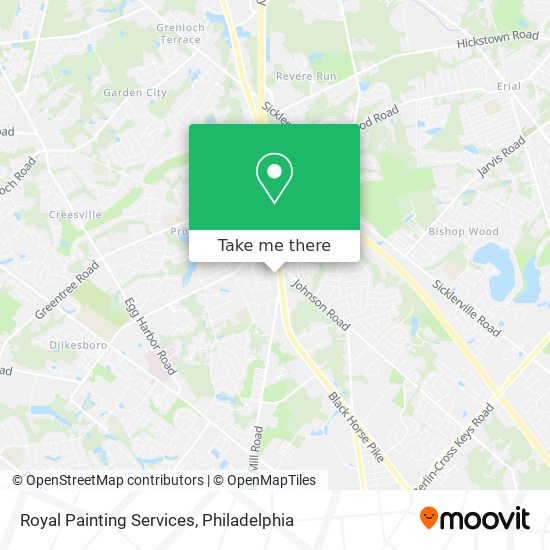 Mapa de Royal Painting Services