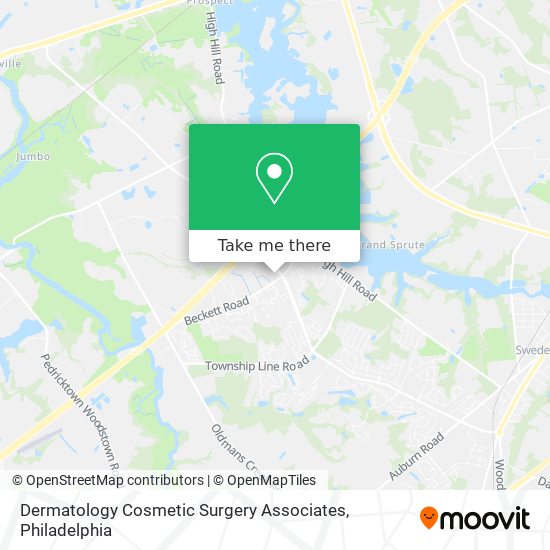 Mapa de Dermatology Cosmetic Surgery Associates