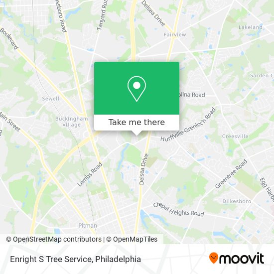 Enright S Tree Service map
