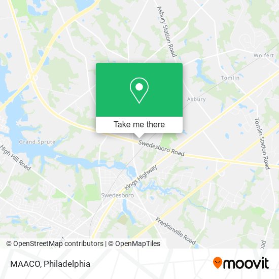Mapa de MAACO