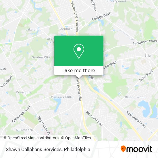 Shawn Callahans Services map