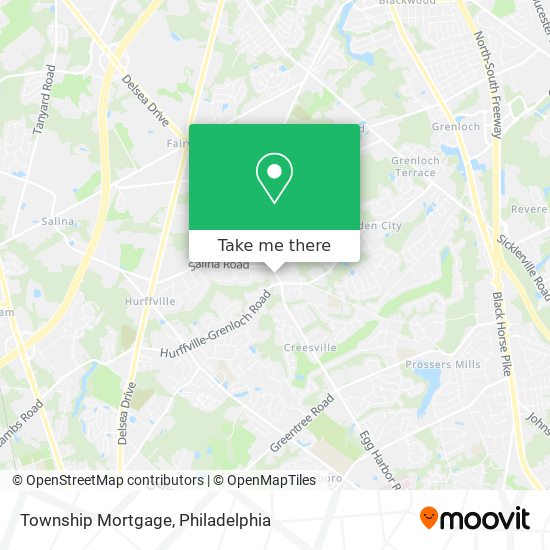 Mapa de Township Mortgage