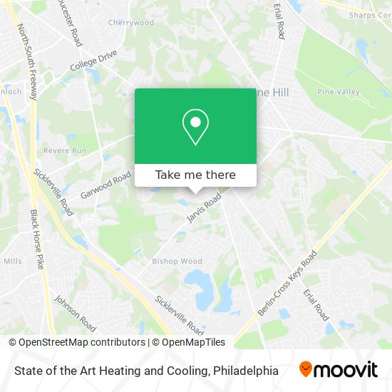 State of the Art Heating and Cooling map