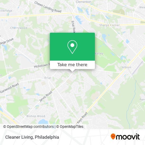 Cleaner Living map