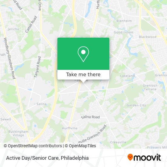 Mapa de Active Day/Senior Care