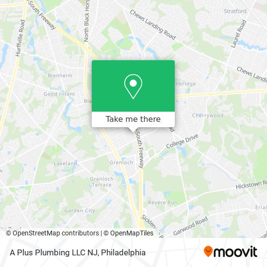 Mapa de A Plus Plumbing LLC NJ