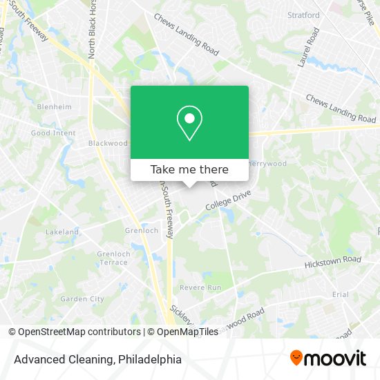 Advanced Cleaning map