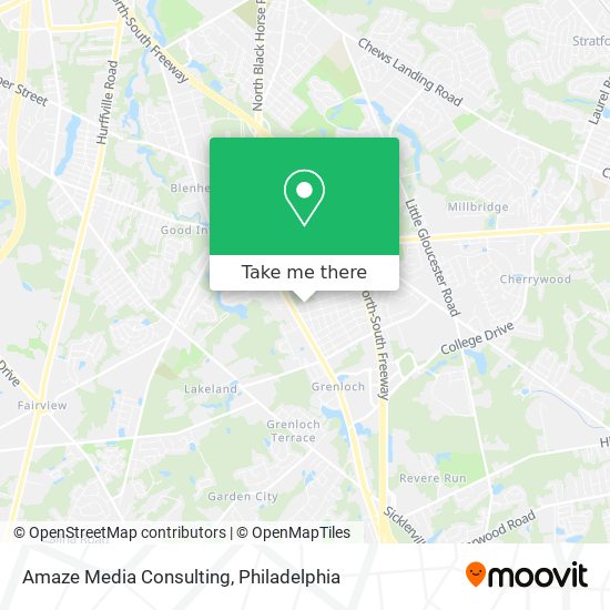 Mapa de Amaze Media Consulting