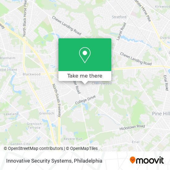 Innovative Security Systems map