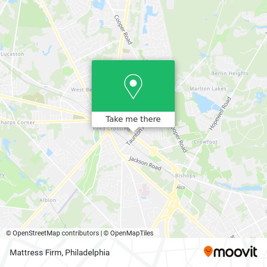 Mattress Firm map