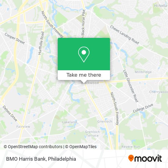 BMO Harris Bank map