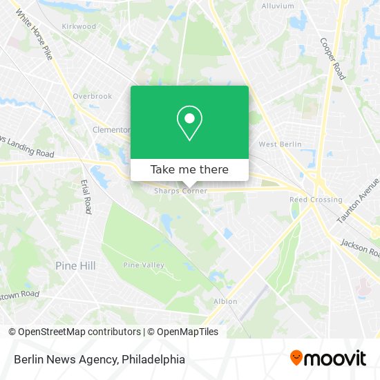 Berlin News Agency map