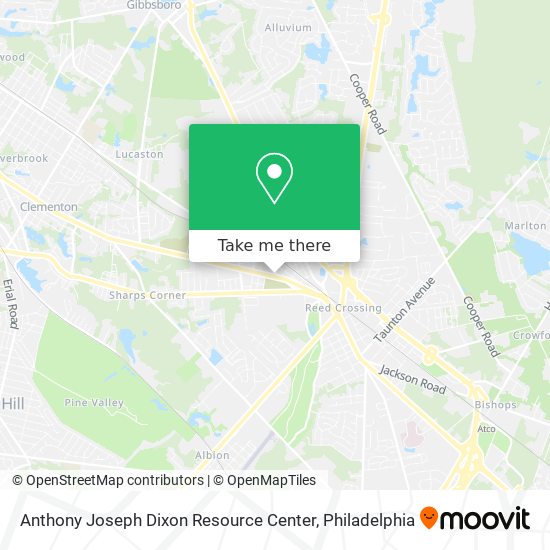 Anthony Joseph Dixon Resource Center map