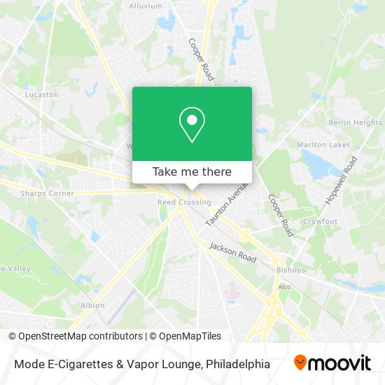 Mode E-Cigarettes & Vapor Lounge map