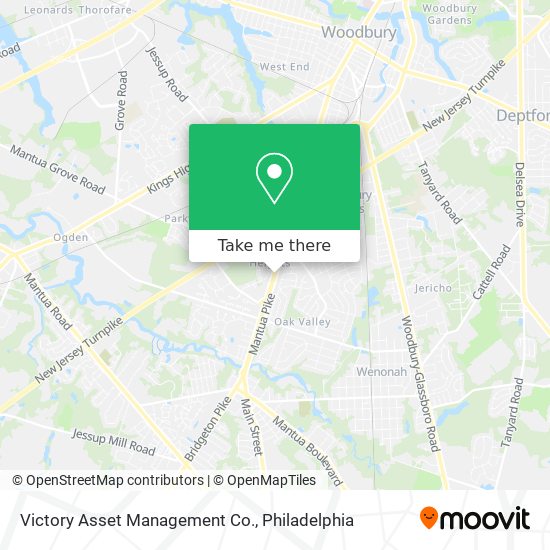 Mapa de Victory Asset Management Co.