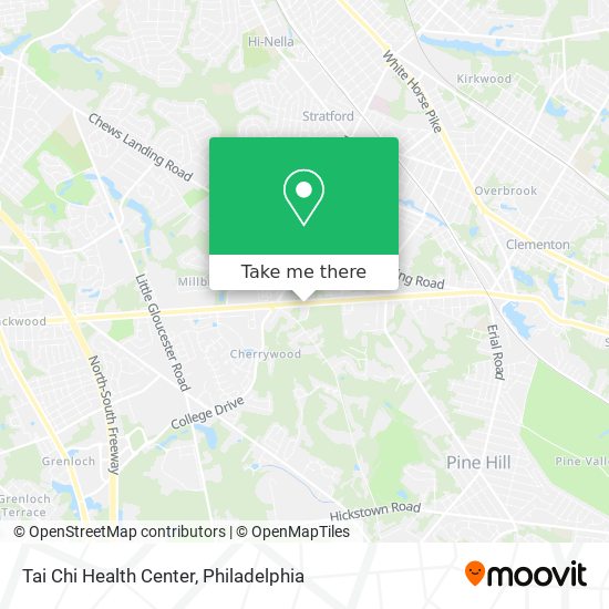 Tai Chi Health Center map