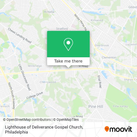 Lighthouse of Deliverance Gospel Church map