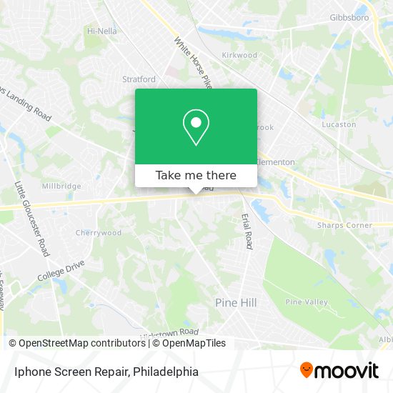 Iphone Screen Repair map