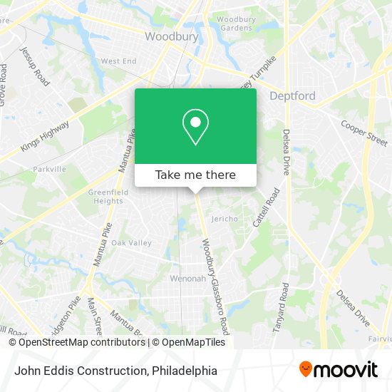 John Eddis Construction map