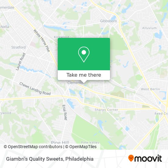 Giambri's Quality Sweets map