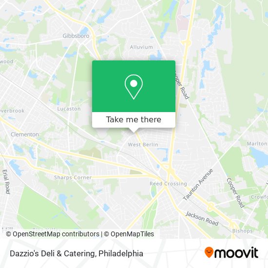 Dazzio's Deli & Catering map