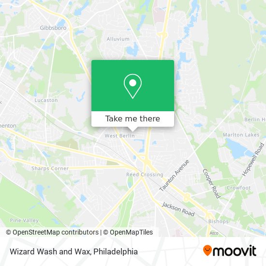 Wizard Wash and Wax map