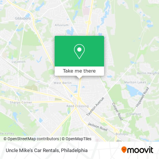 Uncle Mike's Car Rentals map