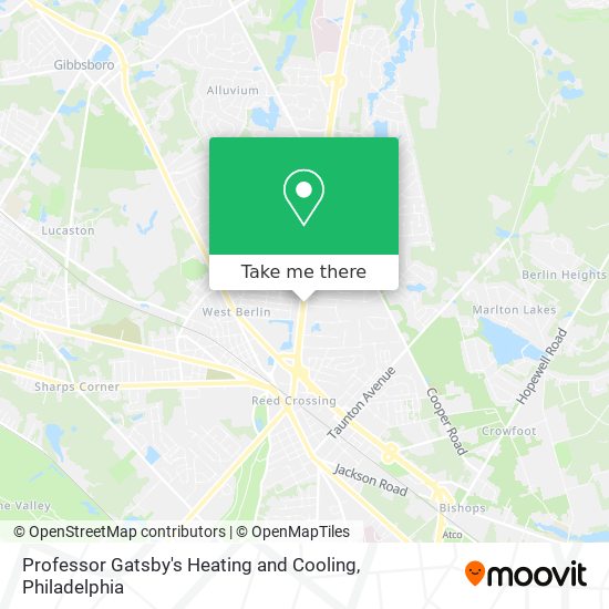 Mapa de Professor Gatsby's Heating and Cooling