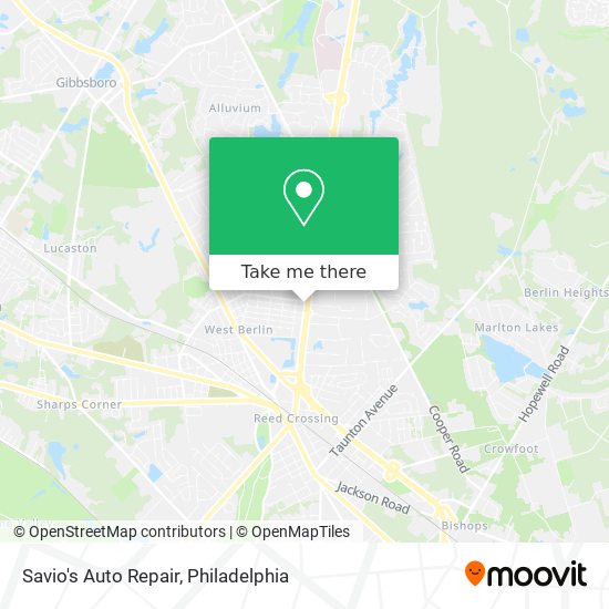 Savio's Auto Repair map