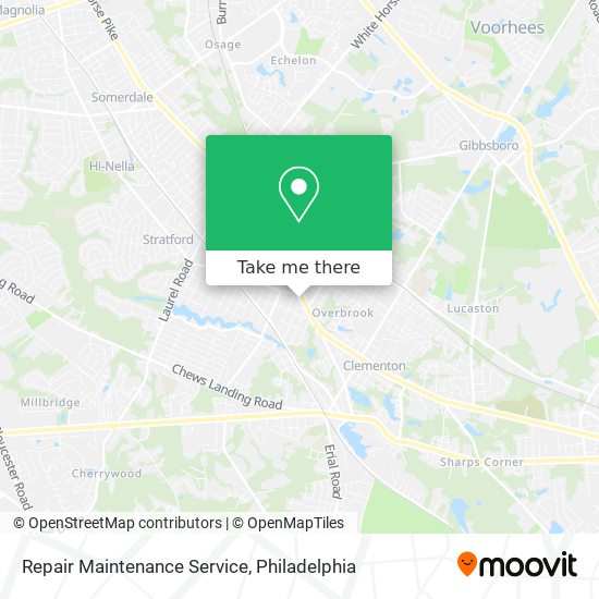 Repair Maintenance Service map
