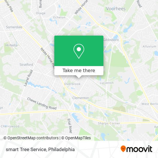 smart Tree Service map